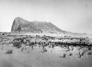 The Rock of Gibraltar, ca. 1870